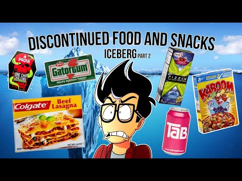 Discontinued Food and Snacks Iceberg [PART 2]