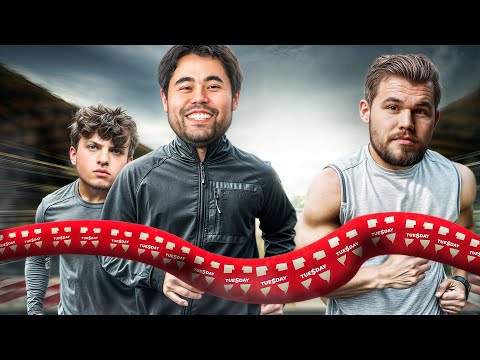 Playing Magnus, Hans and Naroditsky in Titled Tuesday!!