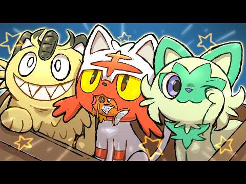 Pokémon Violet But I Can Only Use SHINY Cats!