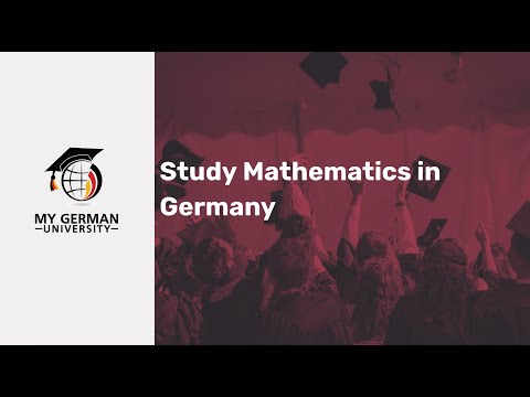 Study Mathematics in Germany