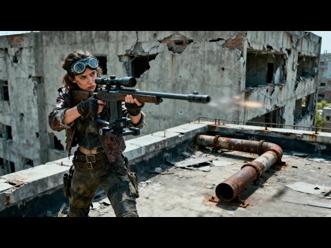 Genius Female Sniper Goes On A Rampage, Taking Out Three Snipers From Long Range with A Single Shot!