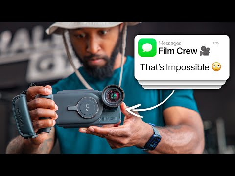 I tried using an iPhone to shoot a PRO Fitness Ad