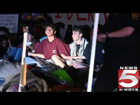 91 protesters arrested at Virginia Tech's Gaza Liberation Encampment