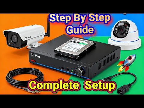 Full CCTV Camera Setup Guide 2025 | Step-by-Step Configuration for Home & Office #cctv #cctvcamera 