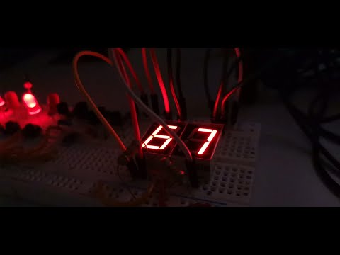 I Built A 7 Segment Display From Transistors!