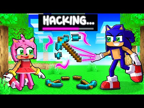 Playing As A Friendly HACKER in Minecraft!