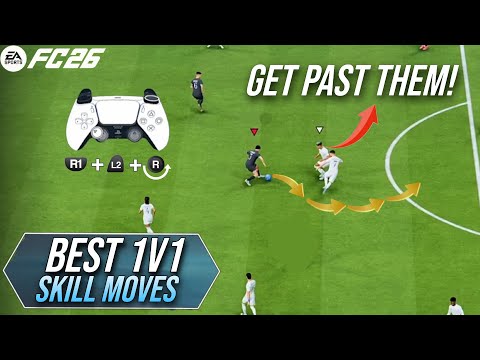 6 Best & Most EFFECTIVE Skill Moves For 1v1 & To Cut Inside In EA FC 26!