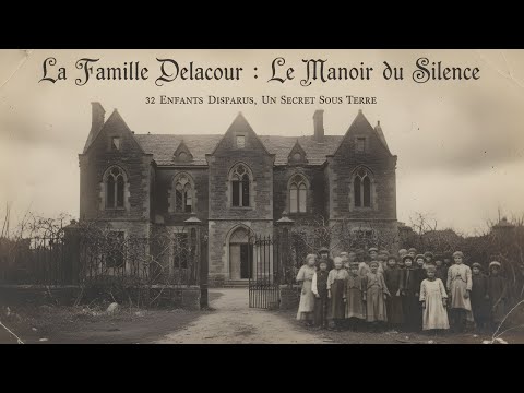 La Famille Delacour:  Le Manoir du Silence – 32 Enfants Disparus, Un Secret Sous Terre