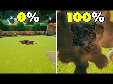 I dug 100% of a hole