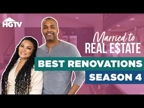 Best Renovations from Season 4 | Married to Real Estate | HGTV
