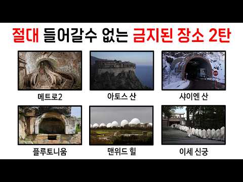 10 "Forbidden" Places on Earth You Can't Enter - A 1-Minute Summary