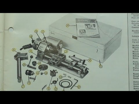 UNIMAT LATHE standard ACCESSORIES #940 tubalcain