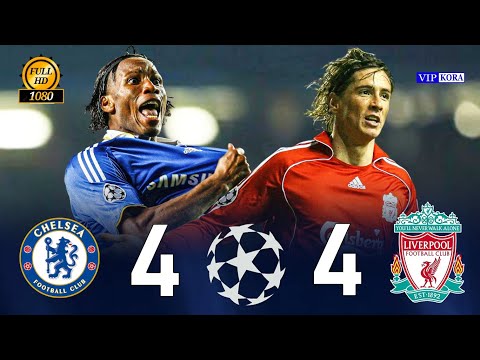 Chelsea vs Liverpool 4-4 champions league 2009 FHD #ucl