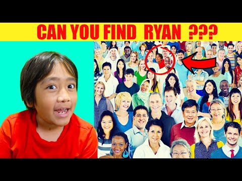 Can you Find Ryan Game Challenge!!