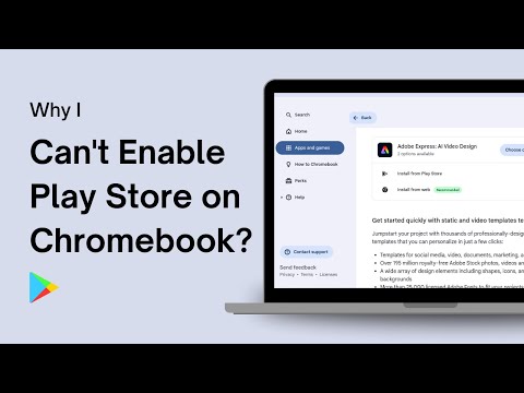 Can't Enable Google Play Store on Chromebook