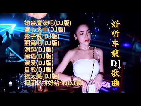 好听车载DJ歌曲【Lyrics/動態歌詞】【高音质无损DJ】【KTV字幕】她会魔法吧, 掌心之中, 影子说, 翻篇吧, 潮起, 鲸语, 演爱, 自愈, 夜太美, 把回忆拼好给你