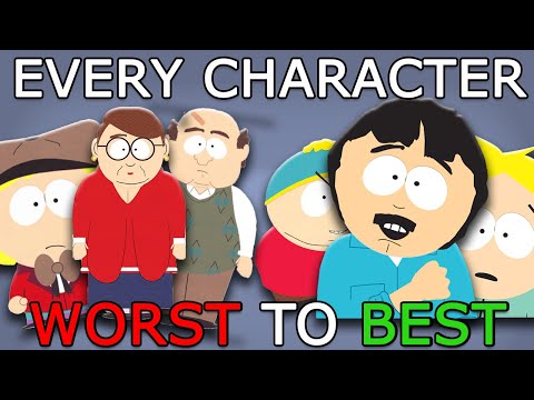 EVERY South Park Character RANKED from WORST to BEST