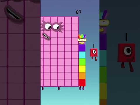 1 to 100 in 60 Seconds ⏱️ | Learn to Count for Kids | 12345 | Numberblocks #shorts
