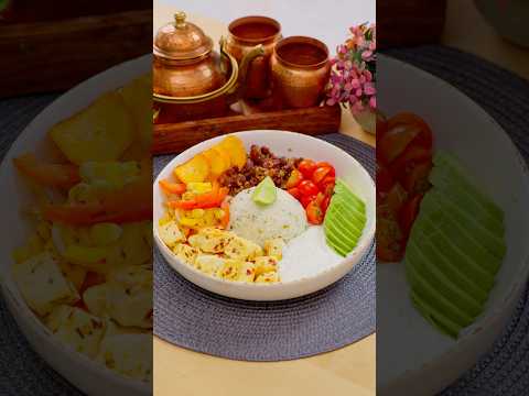 Super Easy Healthy Burrito bowl | Veg Burrito bowl recipe | #shorts | kabitaskitchen