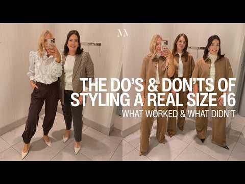 UK Size 16 Styling Do’s & Don’ts | H&M Haul | Body Shape Masterclass 47