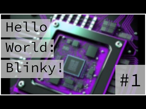 Hello World Blinky! Bare Metal Programming Series 1