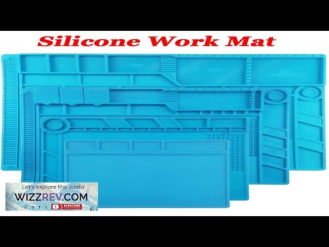 Magnetic Mat Silicone Work Mat Soldering Station Mat Heat Resistant 932F Anti Static