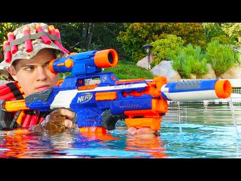Nerf War: Million Subscribers Battle 3