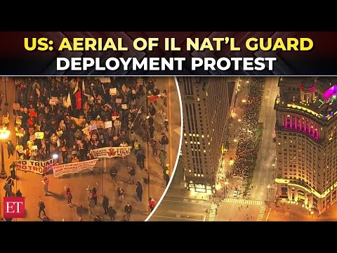 'No Trump, No Troops': Chicago streets flood with protesters opposing National Guard deployment