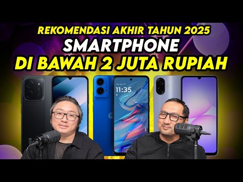 12 Smartphone Murah Terbaik, di Bawah Rp 2 Juta! Rekomendasi Smartphone Akhir 2025