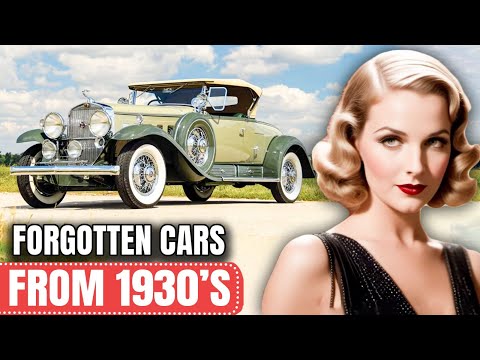 13 BEAUTIFUL Cars From The 1930's We WISH We DROVE