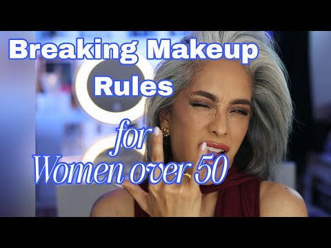 Breaking Makeup Reules for Women over 50