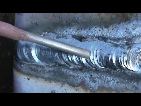 How to weld a beautiful, tight seam using pull-off welding
