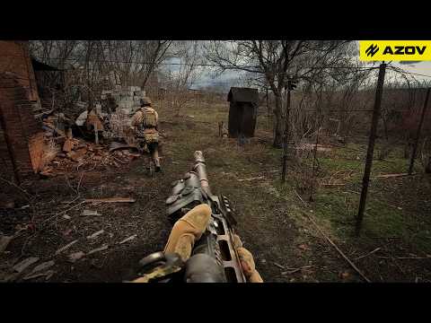 POV: Azov Scouts Engage in Close Combat with Occupiers on Toretsk Frontline