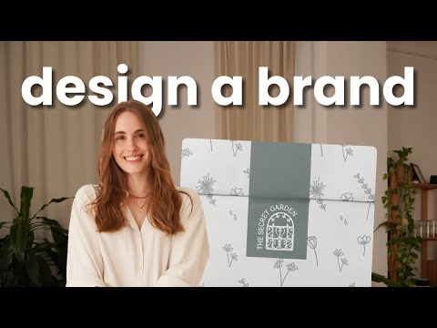 Full brand identity design process | step by step branding