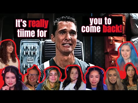 HEARTS SHATTERED! 💔 The "23 Years of Messages" Scene from Interstellar | First-Time Reactions Mashup