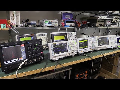 EEVblog #845 - Oscilloscope FFT Comparison