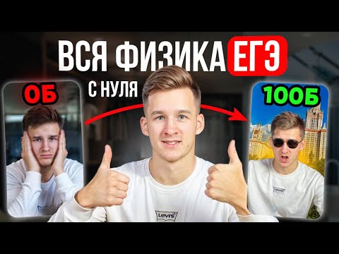 Вся 1 Часть ЕГЭ по Физике за 6 Часов с Нуля! Вся Теория и Практика в Одном Видео! Часть 1