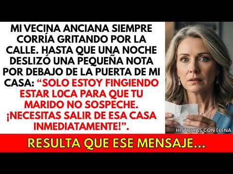 Mi vecina me envió una nota: “Mire la cámara de seguridad y sálvese de inmediato”. No esperaba esto…