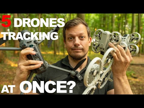 Utterly Pointless but Stupidly fun multi drone tracking test
