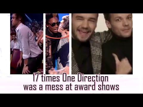 17 times One Direction was a mess at award shows