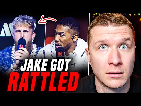 Jake Paul’s Final MINDGAMES For Anthony Joshua BACKFIRED Completely.. | Press Conference Breakdown