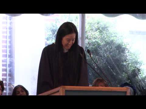 Vera Wang '71, keynote address to the Class of 2013: Sarah Lawrence College 85th Commencement