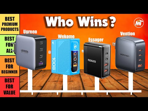 BEST Multi-Port 100W GaN Chargers for All Your Devices | Fastest Charging Powerhouses!