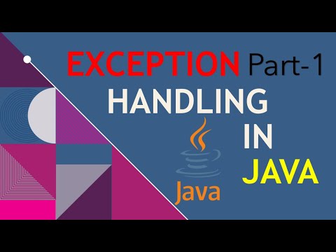 Exception Handling in Java Part-1 |Exceptions, Errors, Checked, Unchecked, try catch | Examples