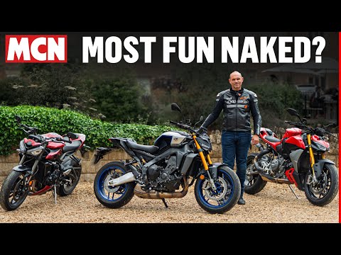 2025 performance-nakeds tested |  Streetfighter V2 S v Street Triple 765 RS v MT-09 SP | MCN