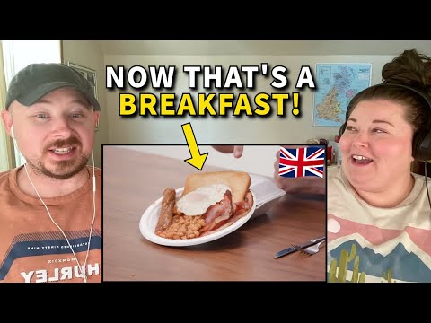 Americans React: UK vs US Breakfasts | Is British Breakfast Better??