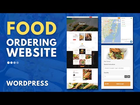 How To Make A Restaurant Food Ordering Website In WordPress - 2022