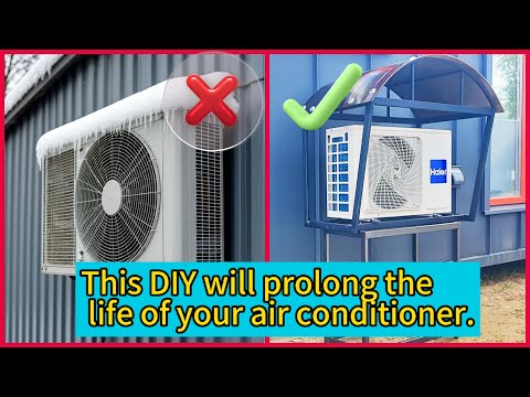 This DIY will prolong the life of your air conditioner.