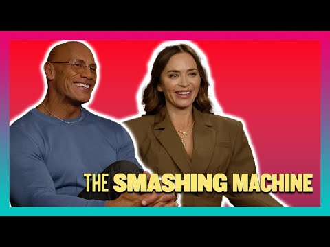 Dwayne Johnson & Emily Blunt Discuss First Impressions, Vulnerability & The Smashing Machine