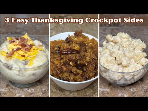 3 Thanksgiving Sides You Can Make in the Crockpot